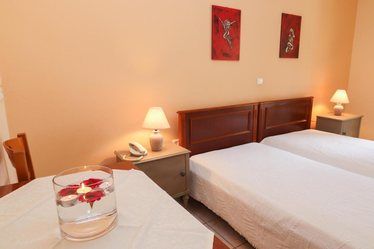 Angela Hotel Loutra Edipsou  ภายนอก รูปภาพ